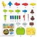 SUPRBIRD Kids Dough Dinosaur Playset Toys DIY Clay and Molds Set Dough and Moulds in a Portable Case Green GREEN B07KCBCGGZ